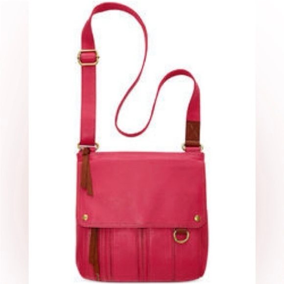 Fossil Handbags - Fossil Morgan Traceler Bag in Hot Pink